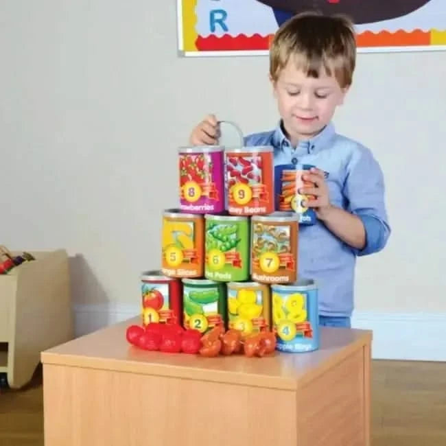 1 to 10 Counting Cans-1 to 10 Counting Cans