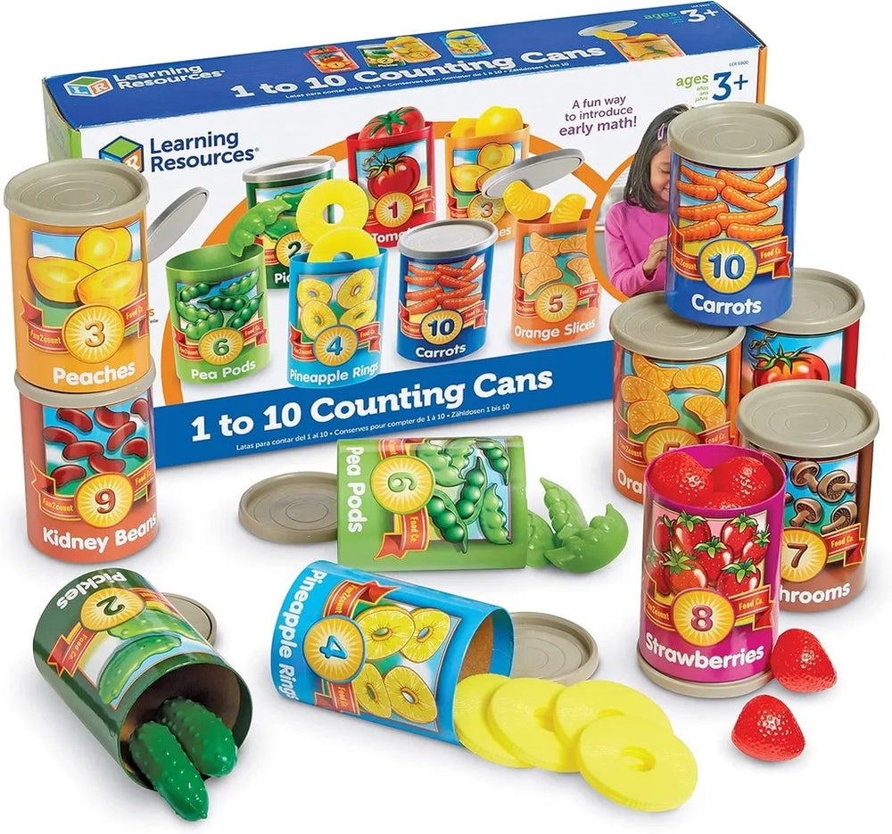 1 to 10 Counting Cans-1 to 10 Counting Cans