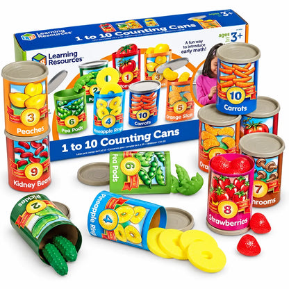 1 to 10 Counting Cans-1 to 10 Counting Cans