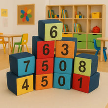 10 Pack Numbered Seating Cubes-10 Pack Numbered Seating Cubes