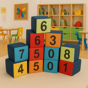  Numbered Seating Cubes