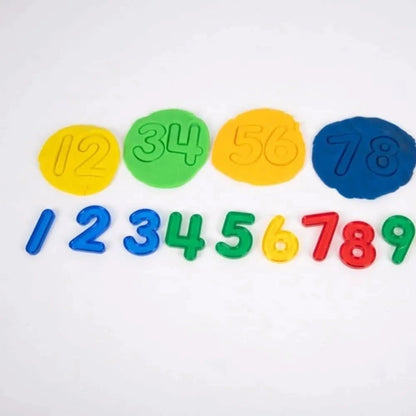 10 Pack Transparent Numbers-10 Pack Transparent Numbers