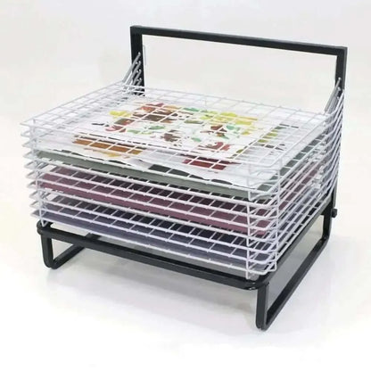 10 Shelf Spring Loaded Dryer-10 Shelf Spring Loaded Dryer