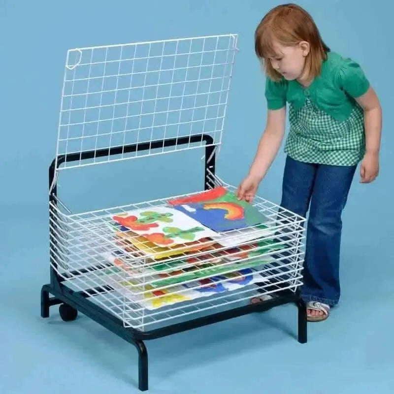 10 Shelf Spring Loaded Dryer-10 Shelf Spring Loaded Dryer