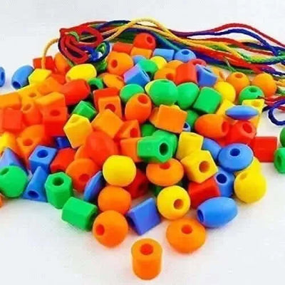 100 Piece Lacing Bead Set-100 Piece Lacing Bead Set