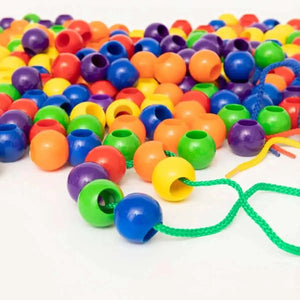 100 Piece Lacing Bead Set-100 Piece Lacing Bead Set