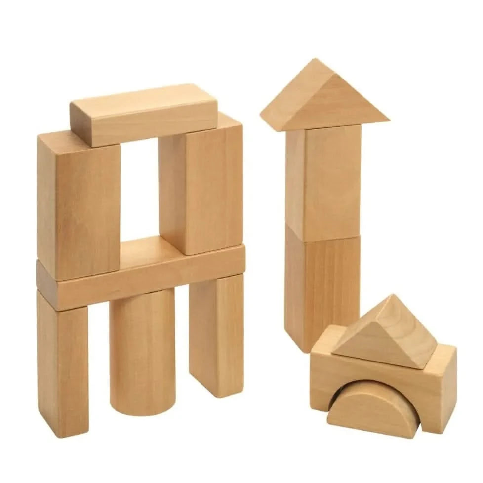 100 Wooden Blocks in a Bag-100 Wooden Blocks in a Bag