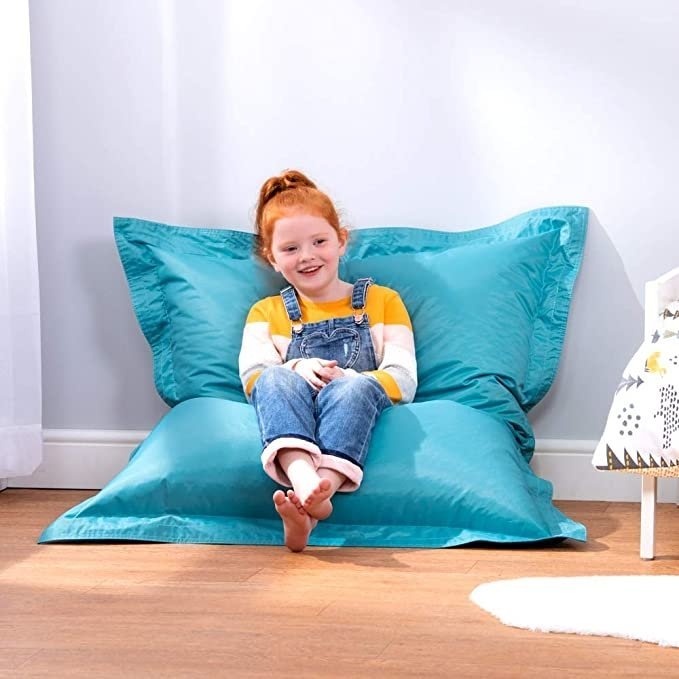 122cm Beanbag sensory cushion, All bean bags are water and stain resistant Teflon coated fabric with wipe clean material. In front of the television or around the house this perfect sensory beanbag will give your child the ideal place to relax. Our bright, durable and safe children's beanbags are a delightful addition to any bedroom,classroom or sensory corner so add a little colour to your calming area with a stunning beanbag. Filled with polystyrene beans and professionally sewn with super strength thread