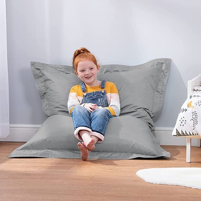 122cm Beanbag sensory cushion, All bean bags are water and stain resistant Teflon coated fabric with wipe clean material. In front of the television or around the house this perfect sensory beanbag will give your child the ideal place to relax. Our bright, durable and safe children's beanbags are a delightful addition to any bedroom,classroom or sensory corner so add a little colour to your calming area with a stunning beanbag. Filled with polystyrene beans and professionally sewn with super strength thread