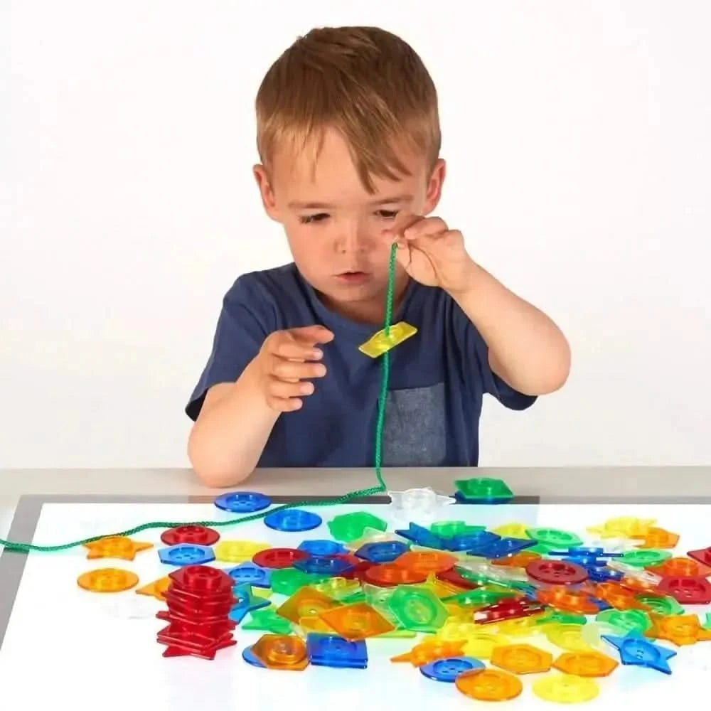 144 piece Translucent Stackable Buttons-144 piece Translucent Stackable Buttons