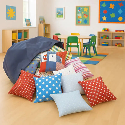15 Pack Indoor Floor Cushions-15 Pack Indoor Floor Cushions