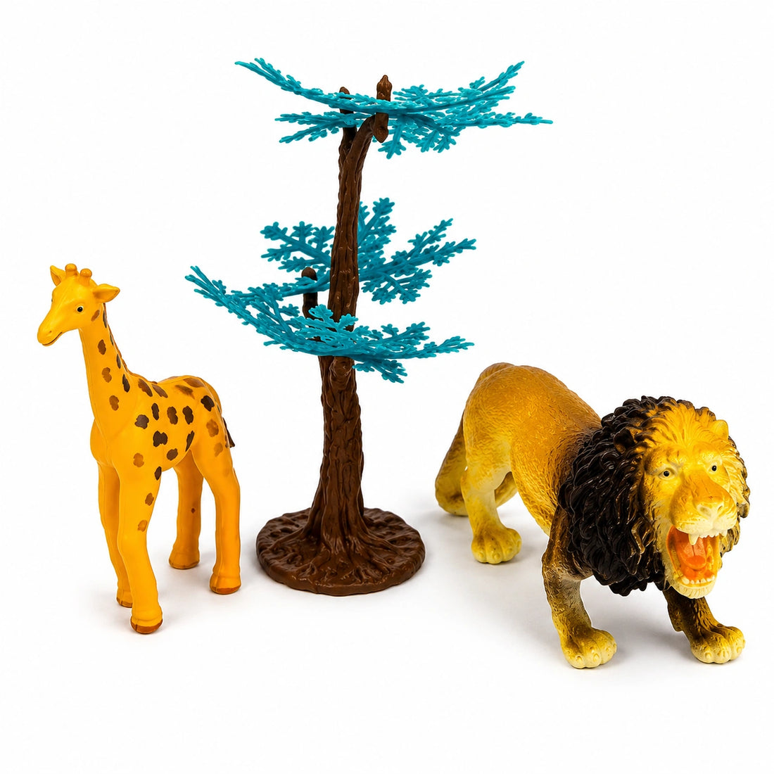 15 Piece Animal Tub - Wild Animals-15 Piece Animal Tub - Wild Animals