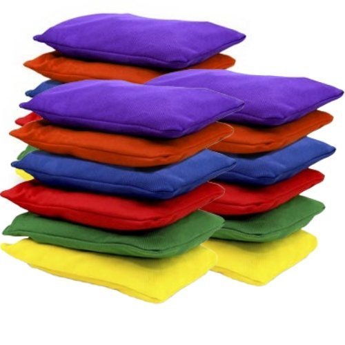 16 Pack Play Bean Bags, A fantastic set of 16 bean bags in a variety of mixed colours. A fun classic item that we all remember but the fact that this classic bean bag can help your child makes it a must. The classic bean bag is a fantastic item for children with special needs for several reasons An excellent tool for fidgets and relieves a child stresses with ease. Highly tactile touch and feel. Helps those who need support with gross motor skills by having a fun work out with classic games such as throwing