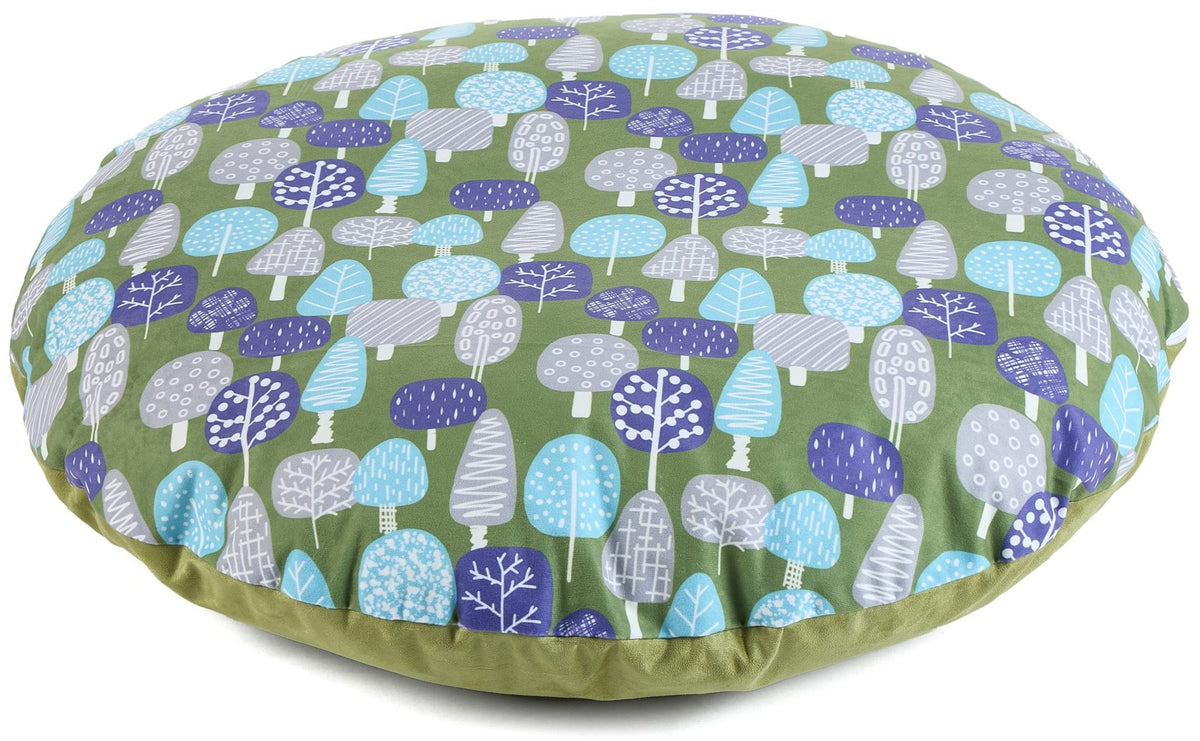 Large Floor Cushion Olive Trees