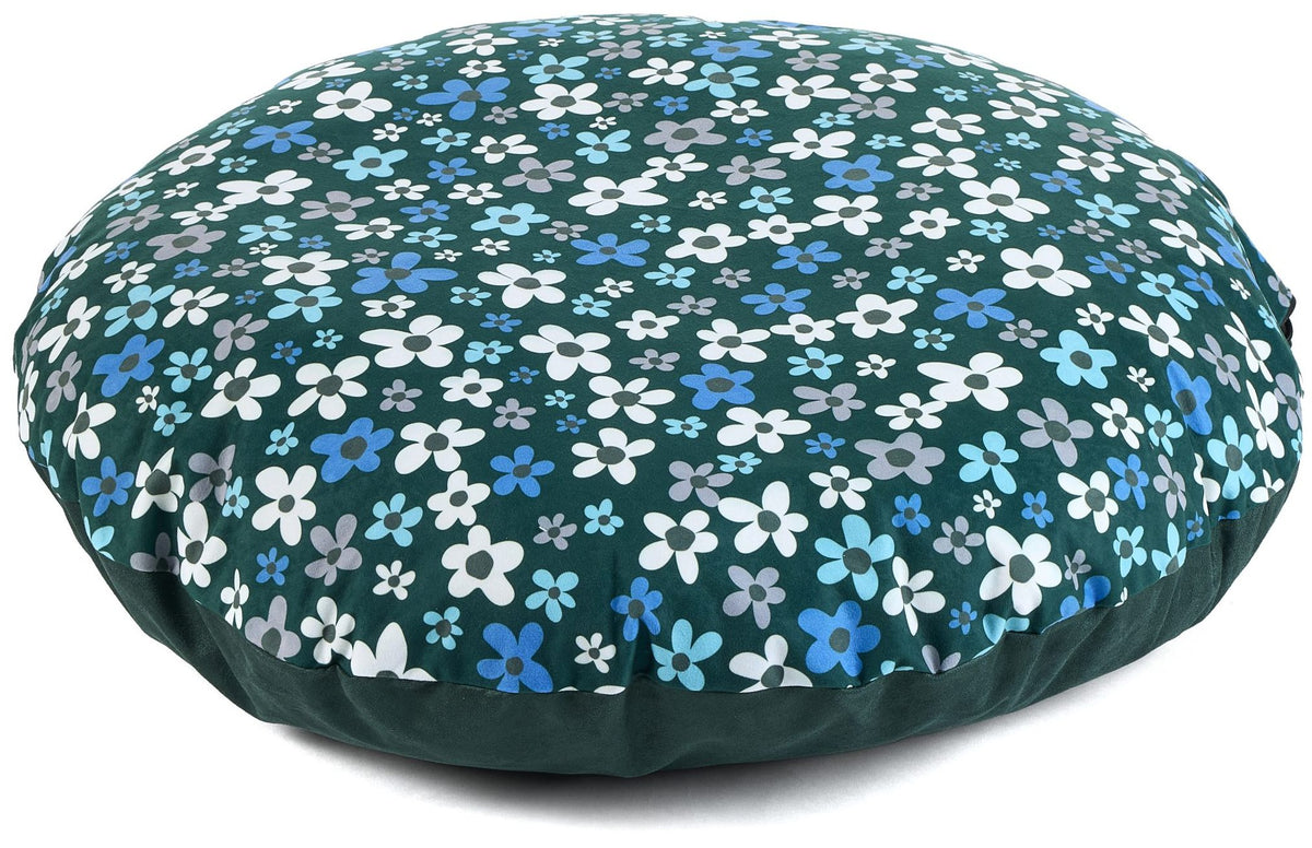Large Floor Cushion Forest Flowers