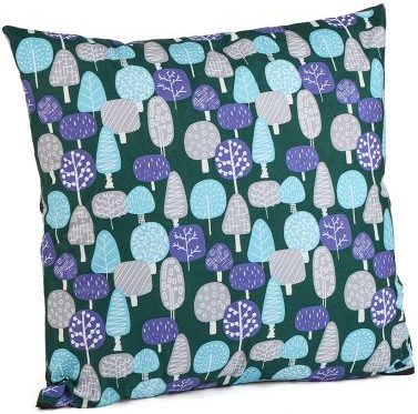 Forest Trees Square Floor Cushion