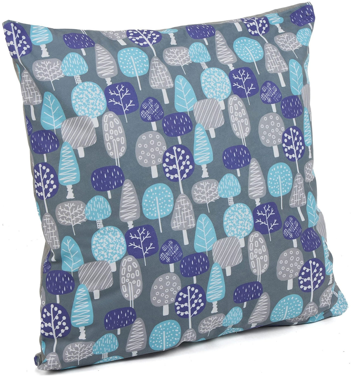 Grey Trees Square Floor Cushion