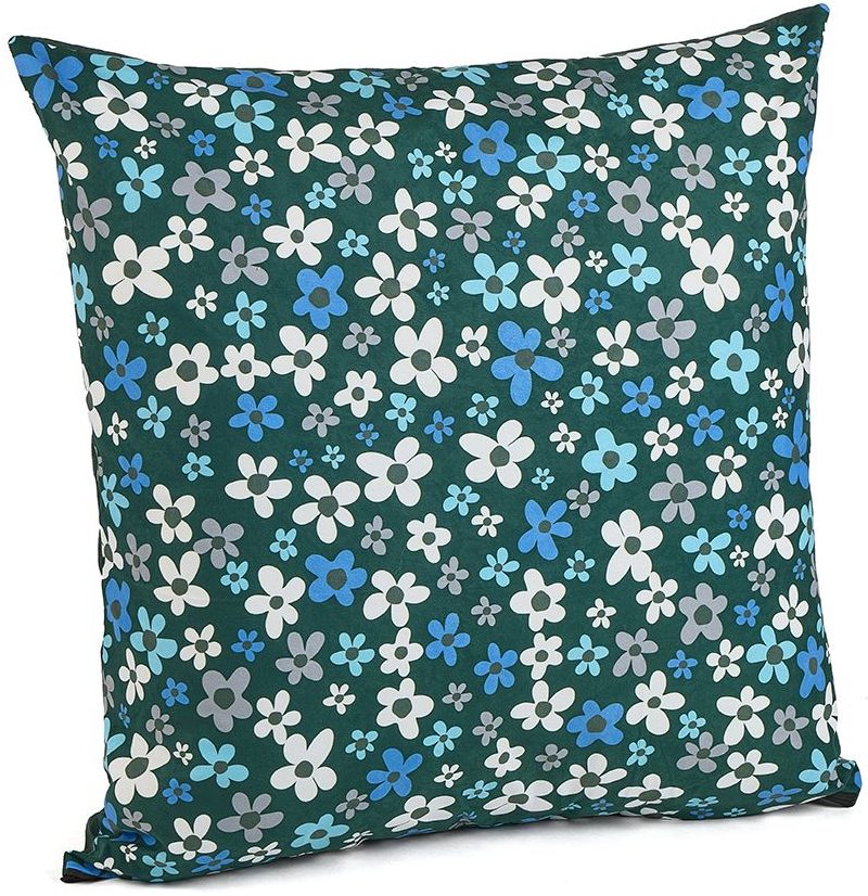 Forest Flowers Square Floor Cushion