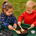 2 Pack Mixing Wooden Spoons