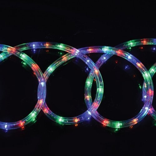 20 Metre LED Multi-Colour Rope Light, These Fantastic Rope lights are a fantastic, practical, long-lasting, relaxing, affordable addition! The Rope lights have colour chasing lights which children and adults alike love to watch. The rope light is fully controlled by a function box which allows you to choose from 8 Sequences from fast to slow to fade in or fade out or chase the rope it really is the light to suit the mood. They are certainly one of the safest soothing light options out there. Mount your rope