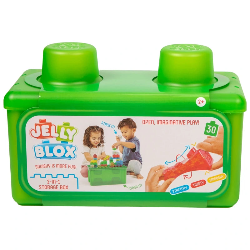Jelly Blox Squishy Building Block 2-in-1 Storage Box-Jelly Blox Squishy Building Block 2-in-1 Storage Box