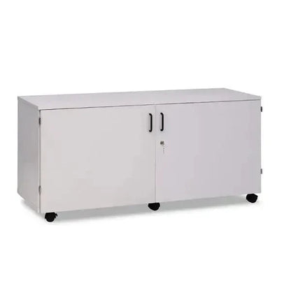 24 Tray Quad Column Tray Unit With Lockable Doors And Black Plastic Handles-24 Tray Quad Column Tray Unit With Lockable Doors And Black Plastic Handles