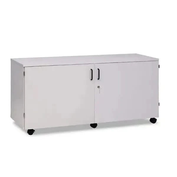 24 Tray Quad Column Tray Unit With Lockable Doors And Black Plastic Handles-24 Tray Quad Column Tray Unit With Lockable Doors And Black Plastic Handles