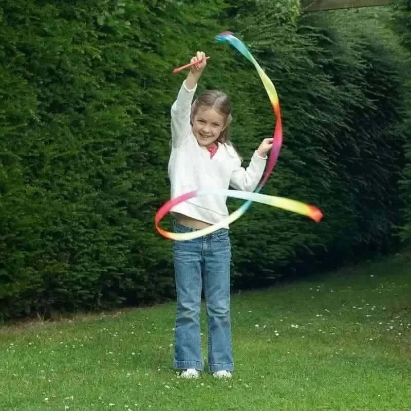 2m Ribbon Rainbow Streamer-2m Ribbon Rainbow Streamer