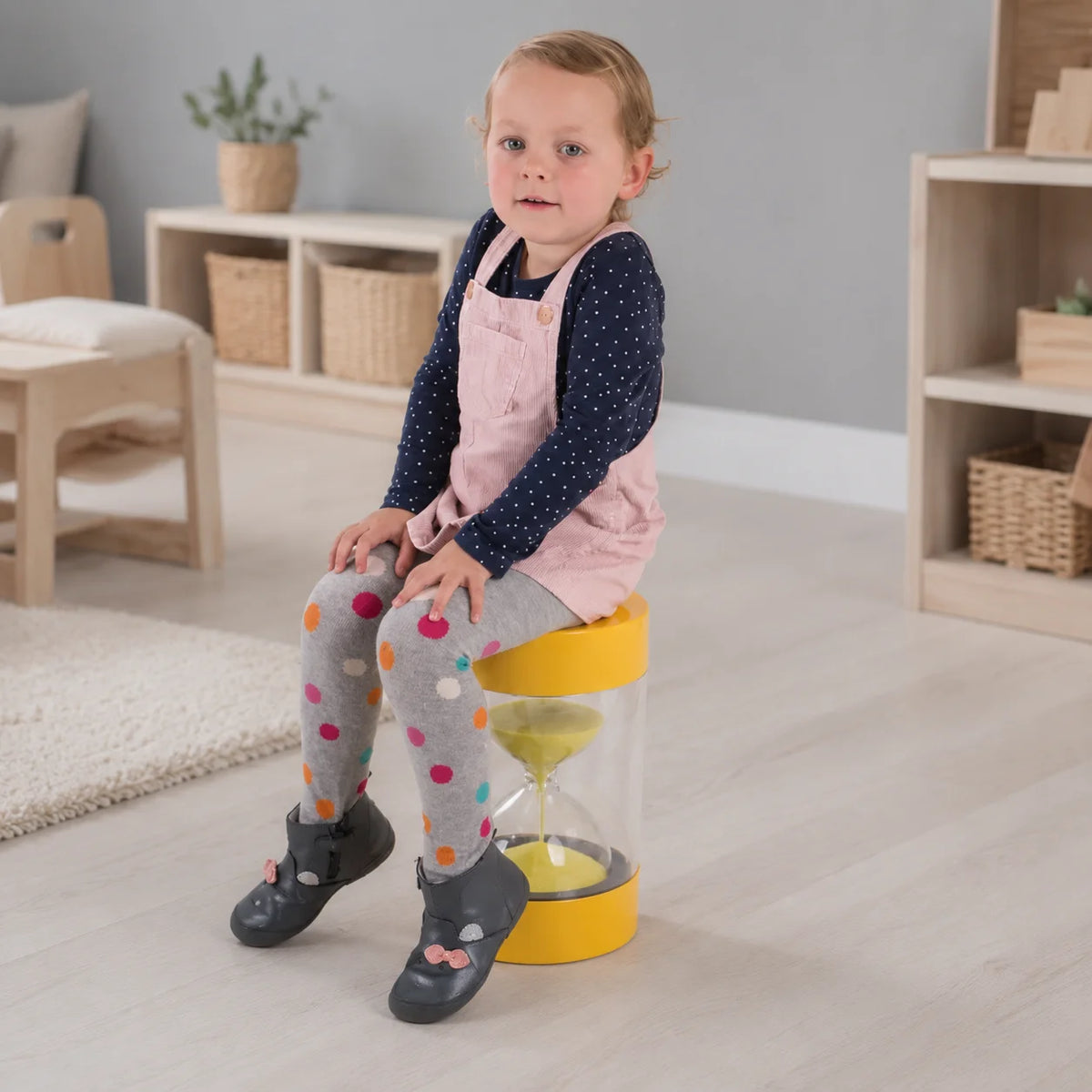 3 Minute Giant Sand Timer Stool-3 Minute Giant Sand Timer Stool