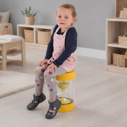 3 Minute Giant Sand Timer Stool-3 Minute Giant Sand Timer Stool
