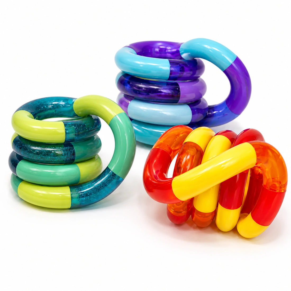 3 Pack Assorted Tangle Fidget Toys