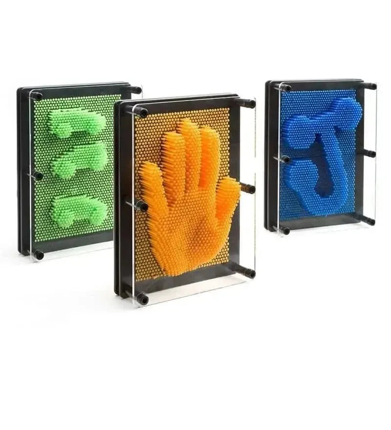 3 Pack Colour UV Pin Art-3 Pack Colour UV Pin Art