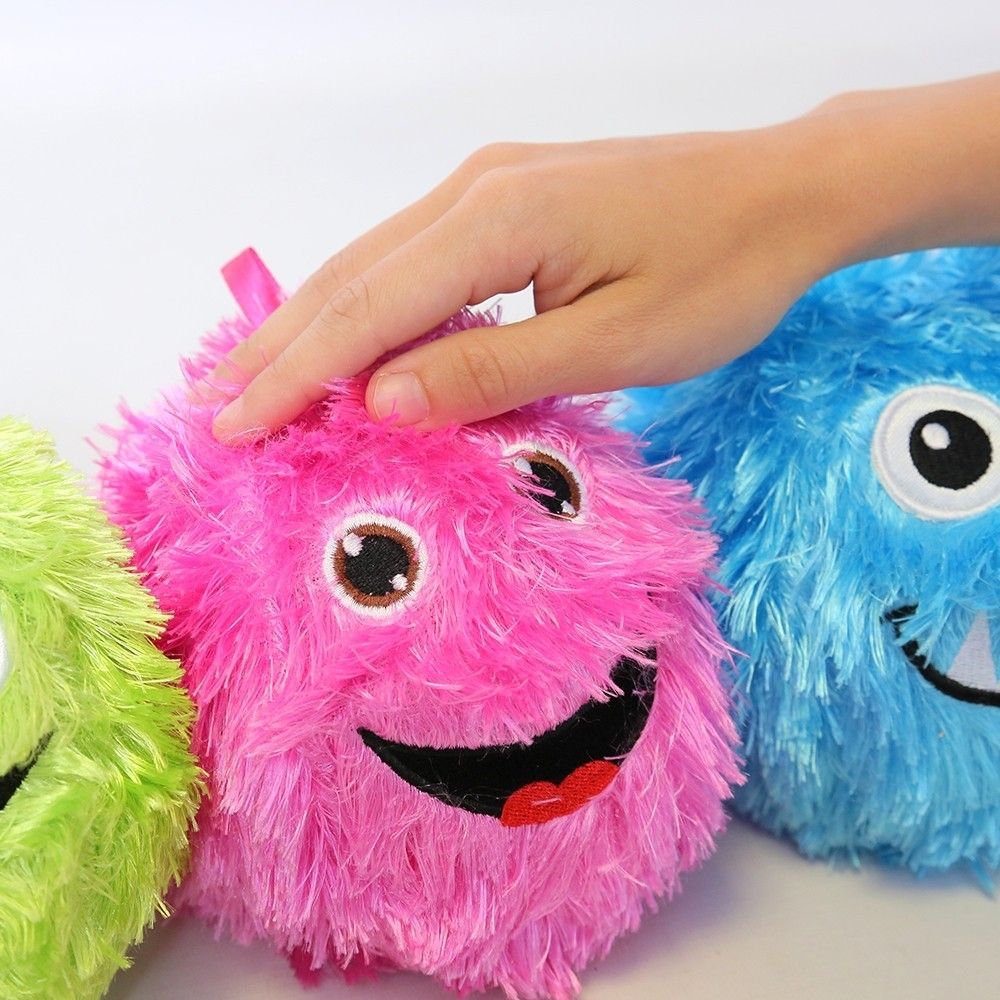 3 Pack Fuzzy Face Giant Balls, Introducing our Fuzzy Face Balls – a delightful fusion of texture, play, and comfort! These balls aren't just toys; they're an experience. Here's why you'll love them: Tactile Bliss: Dive into a world of sensory delight as you touch and caress these balls. The soft, fine hair offers a unique tactile sensation, perfect for calming and therapeutic moments. Light & Bouncy: Despite their fuzzy exterior, these balls are light as air! This makes them perfect for a range of indoor mo