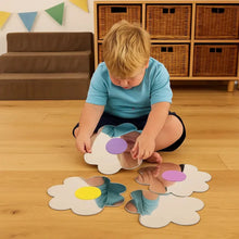 3 Pack Large Flower Mirrors-3 Pack Large Flower Mirrors