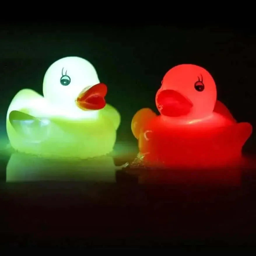 3 Pack Light Up Bath Duck Set-3 Pack Light Up Bath Duck Set