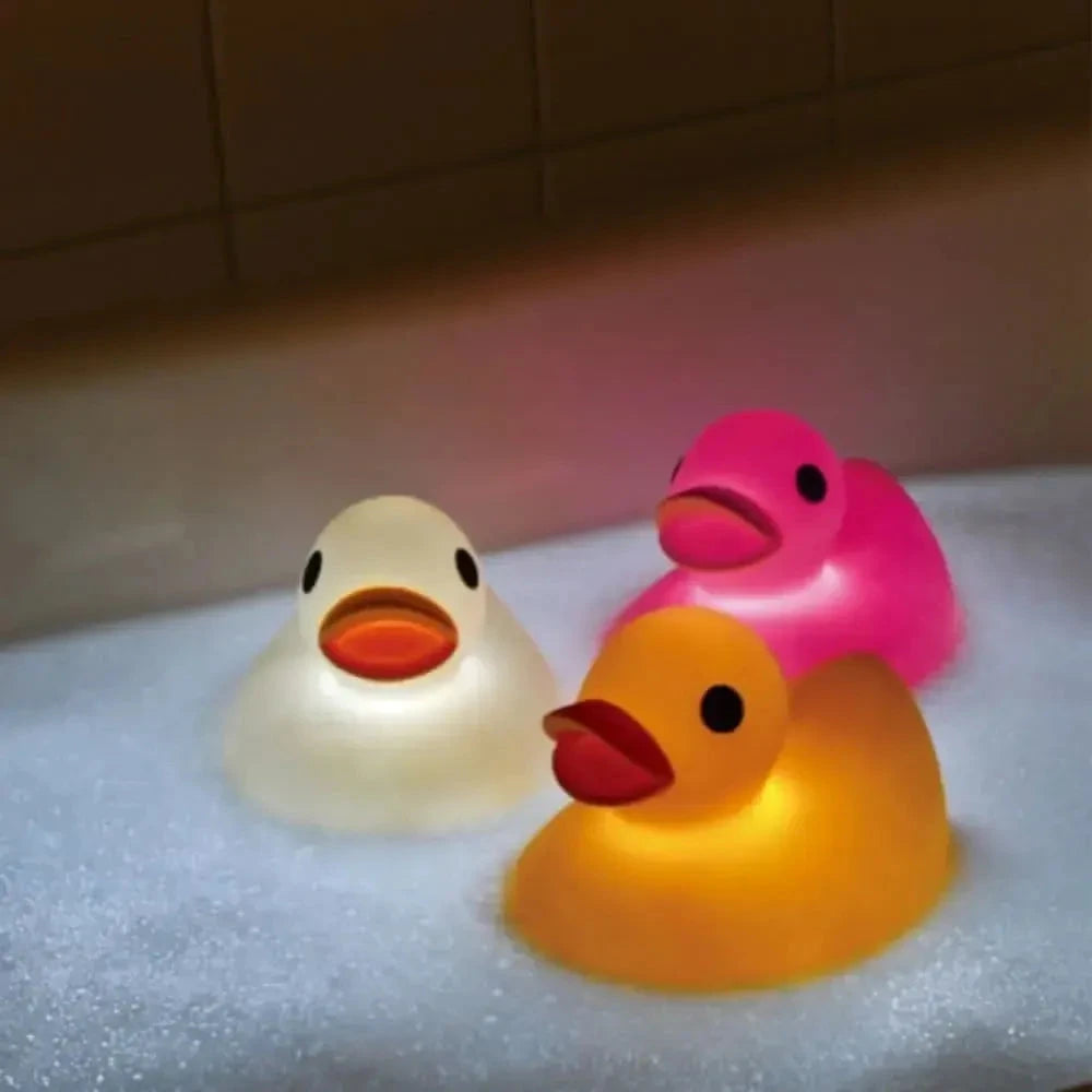 3 Pack Light Up Bath Duck Set-3 Pack Light Up Bath Duck Set