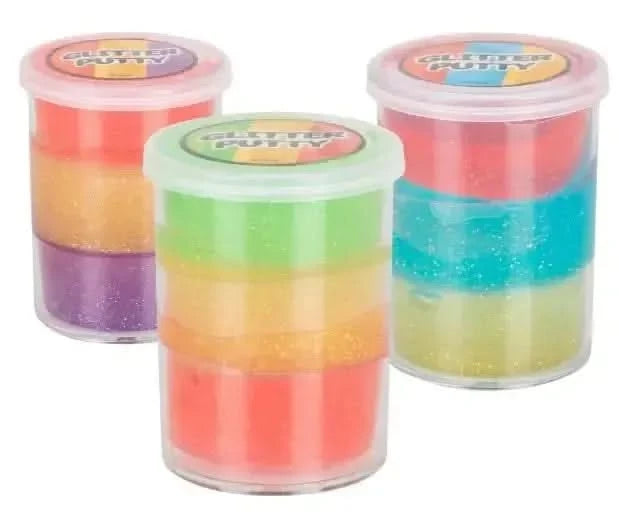 3 Pack Tactile Colourful Rainbow Slime-3 Pack Tactile Colourful Rainbow Slime