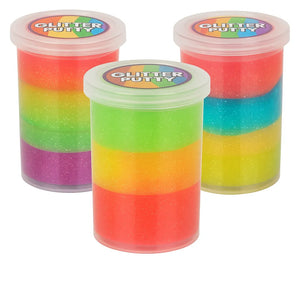 3 Pack Tactile Colourful Rainbow Slime-3 Pack Tactile Colourful Rainbow Slime