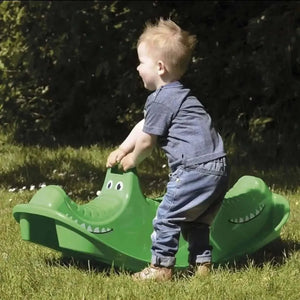 3 Persons Rocker and Seesaw - Crocodile-3 Persons Rocker and Seesaw - Crocodile