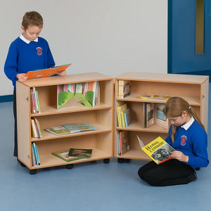 3 Shelf Bookcase Hinged