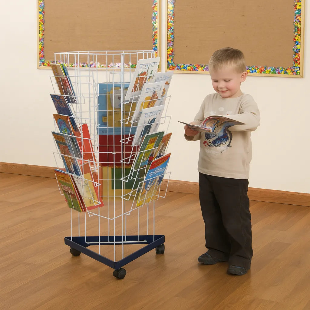 3 Sided Mini Bookrack-3 Sided Mini Bookrack