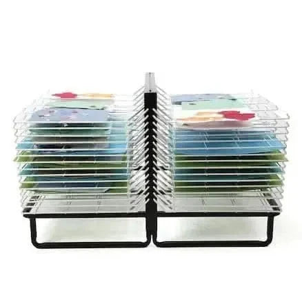 30 Shelf Spring Loaded Dryer-30 Shelf Spring Loaded Dryer