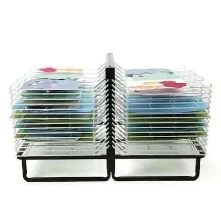 30 Shelf Spring Loaded Dryer-30 Shelf Spring Loaded Dryer
