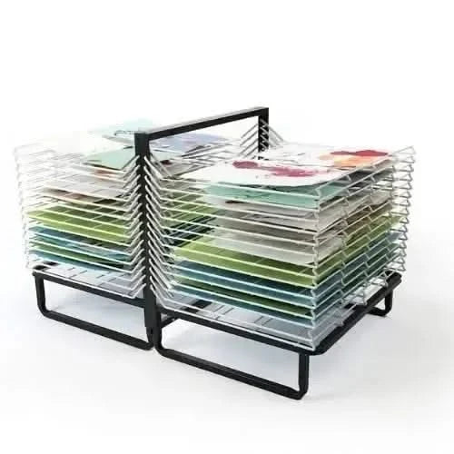 30 Shelf Spring Loaded Dryer-30 Shelf Spring Loaded Dryer