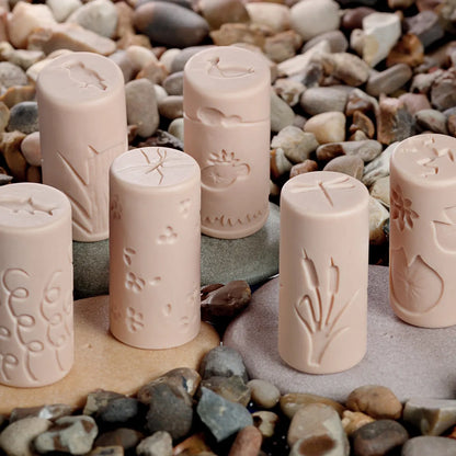 36 Dough Stamper Rollers Pond Life set