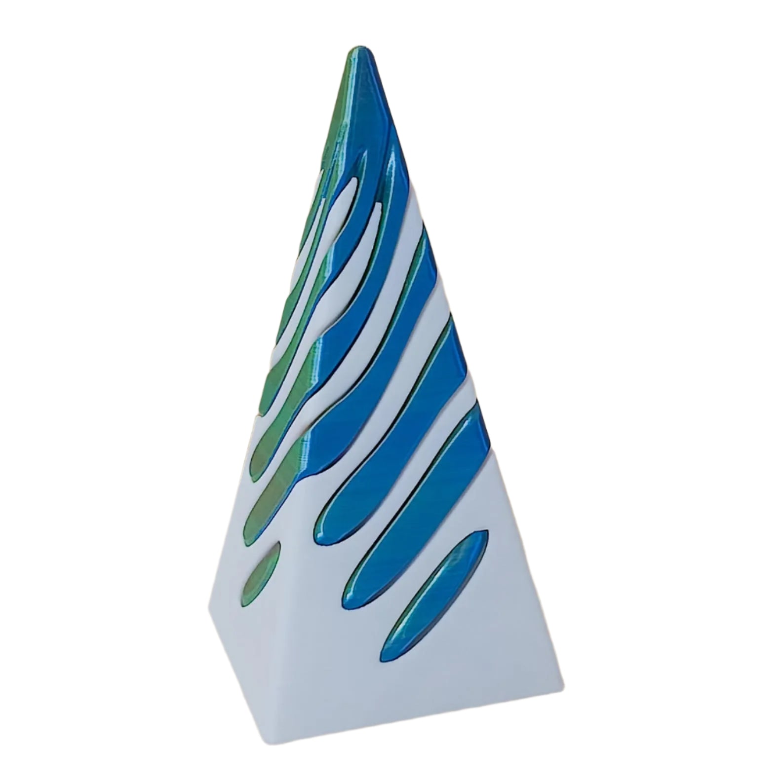 3D Spiral Pyramid