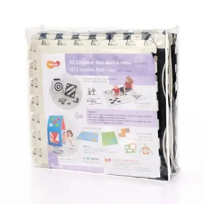 3D Creative Black And White Mats-3D Creative Black And White Mats
