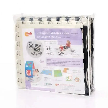 3D Creative Black And White Mats-3D Creative Black And White Mats