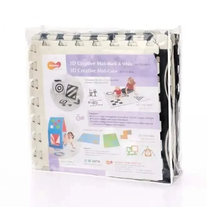 3D Creative Black And White Mats-3D Creative Black And White Mats