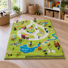 3D Farm Play Rug lifestyle image 1 of 8